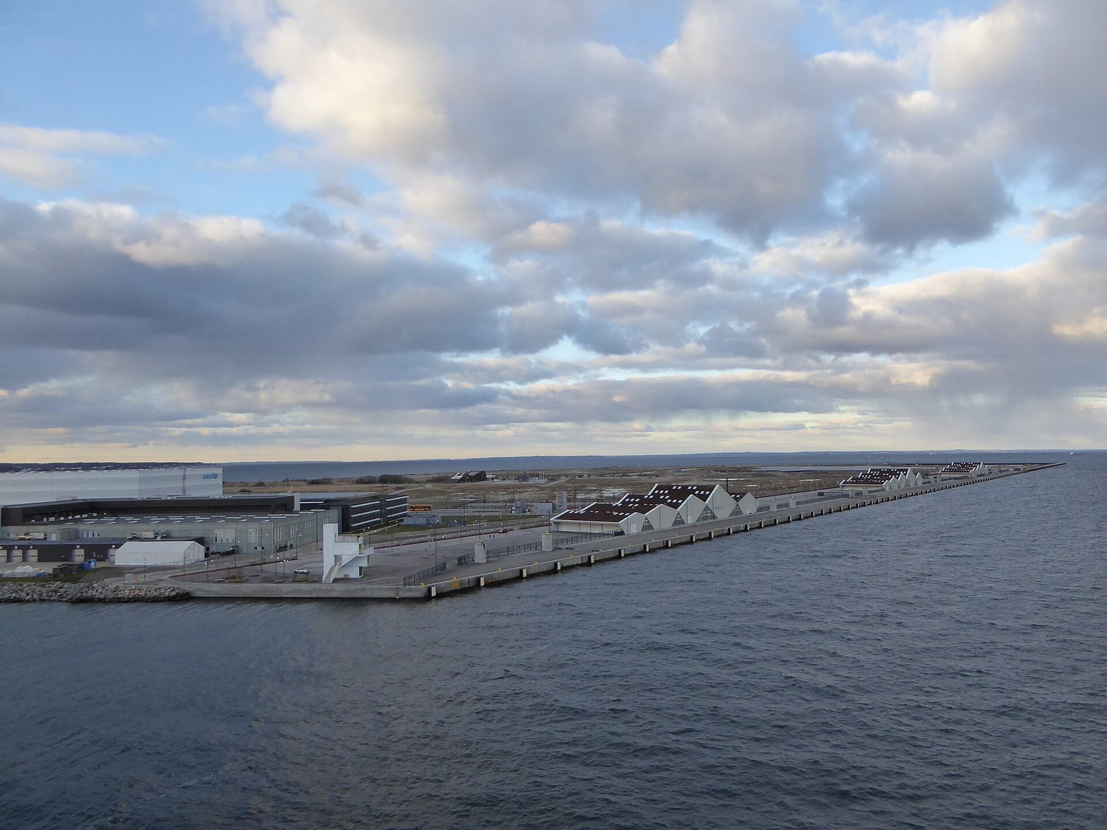 Oceankaj cruise wharf in the Port of Copenhagen